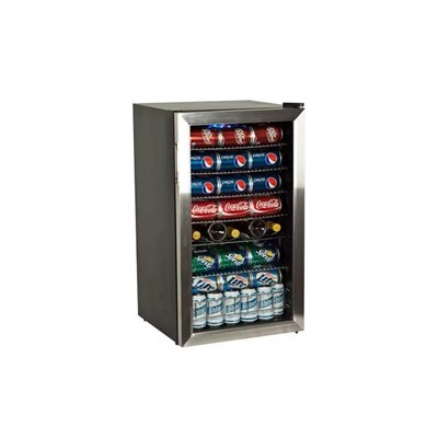 Glass Front Beverage Cooler (100+ Can)