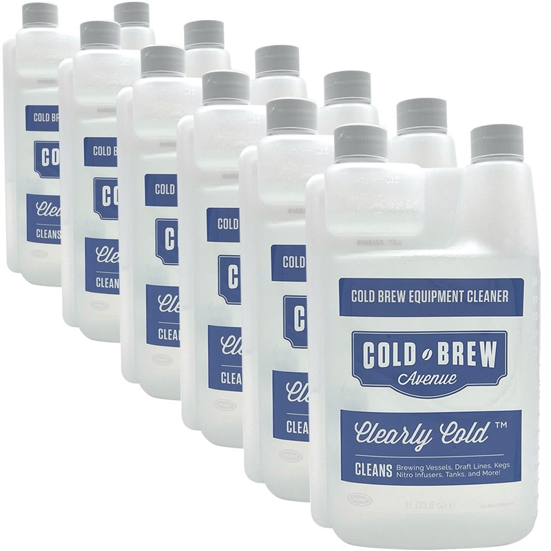 Save in Bulk / Clearly Cold™ Cold Brew Equipment Cleaner (Case of 6)