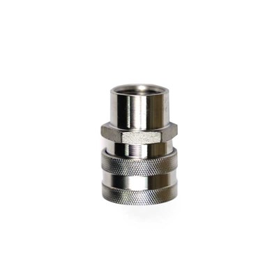 Stainless Steel Female Quick Disconnect to 1/2" FPT