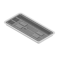 16” x 7" Flush Mount Drip Tray with Drain / 