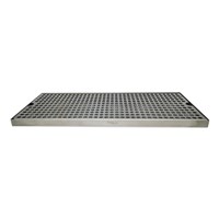 18"x8" Surface Mounted Drip Tray without Drain / 18"x8" Surface Mounted Drip Tray with Drain