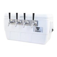 Komos™ Marine Ultra Cooler Draft Jockey Box - 4 Faucet