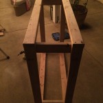 Figured out the depth of the base and secured the front and back of the bar together.