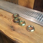 Nuts removed from beer shanks