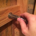 Attaching beverage line to beer shank
