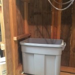CO2 tank rest - fits above bucket for ice and kegs