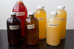 Adding Fruit to Kombucha Bottles