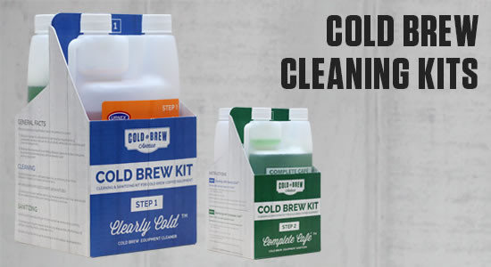 Cold Brew Coffee Cleaning & Sanitizing Kits