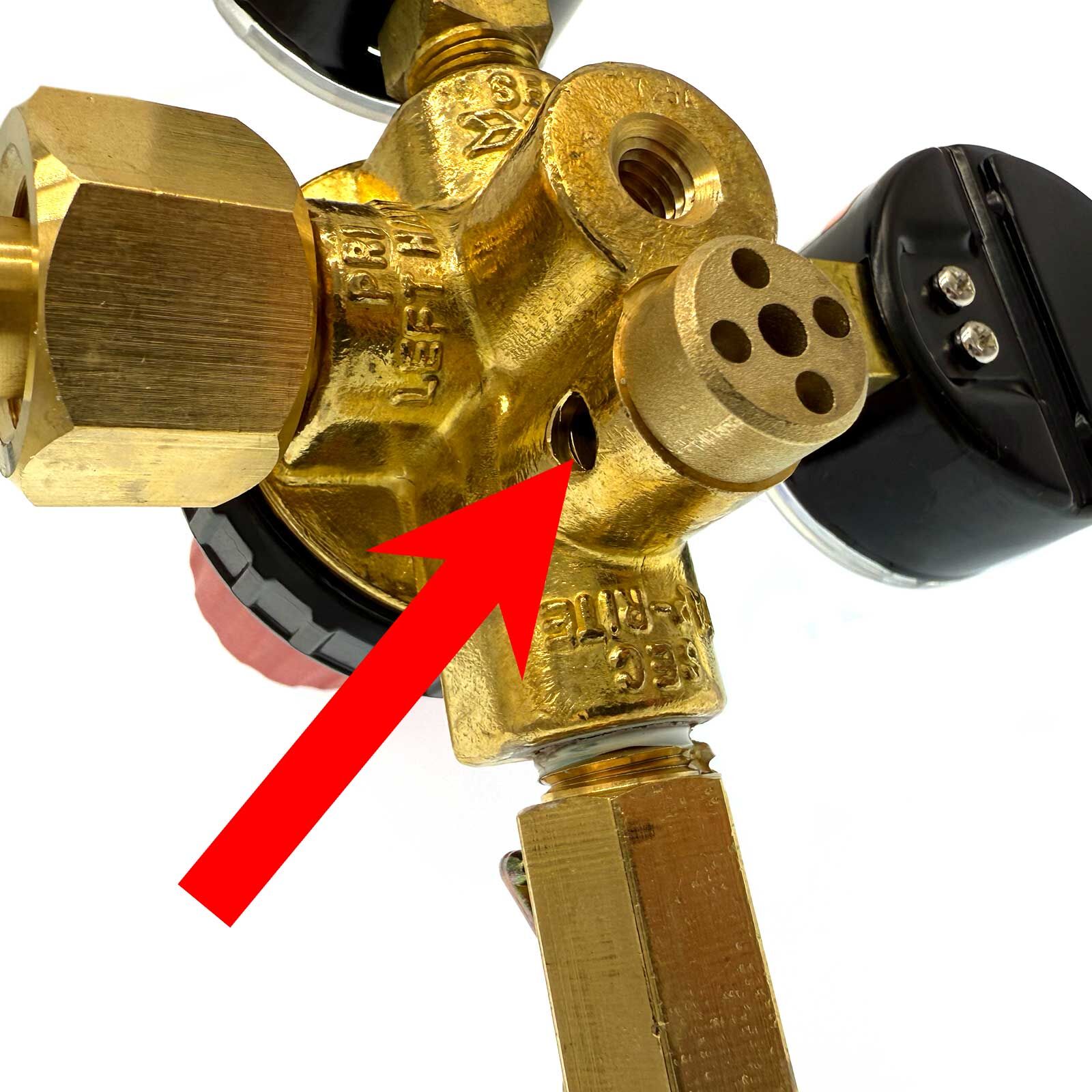 Safety Valve Leak from Taprite Regulator