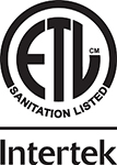 Atosa products are ETL Sanitation Listed