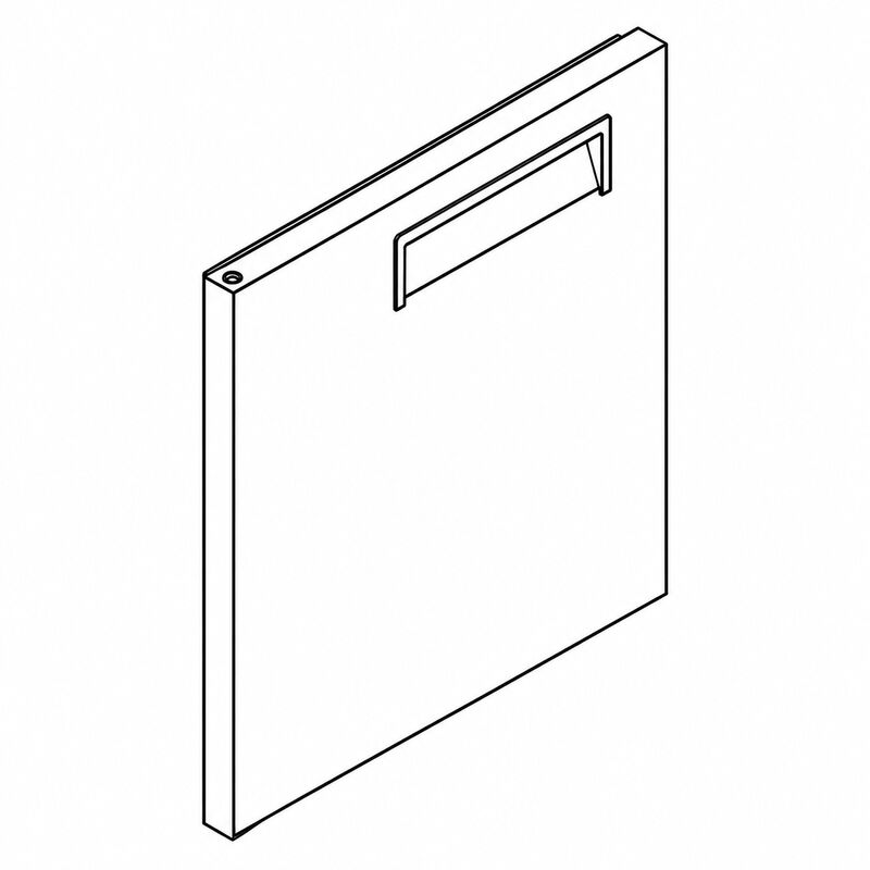 Atosa Door for MPF8202GR/MPF8203GR (Left) - 018202FC01