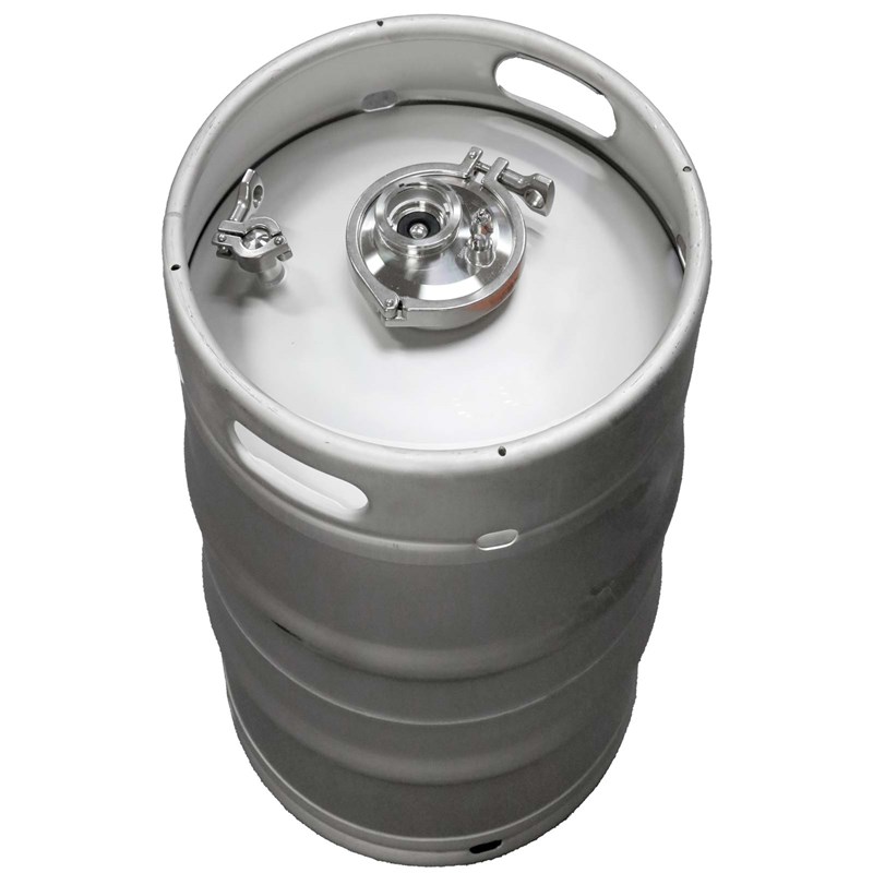 Tri-Clamp 1/2 bbl Sanke Keg w/ Removable Spear