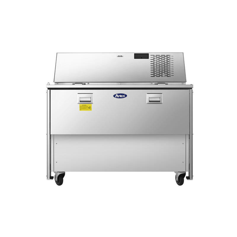 Atosa 49-Inch Dual Access Milk Cooler