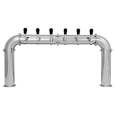 3" Brooklyn Pipe Tower, Air Cooled w/ Stainless Contact Points