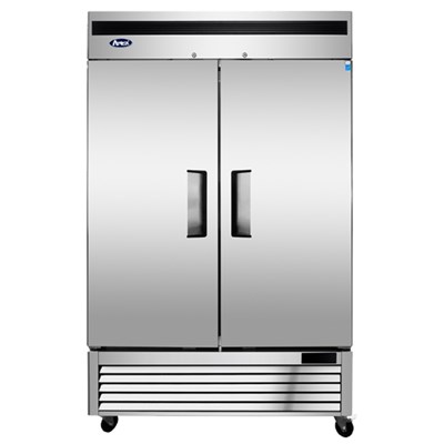 Atosa Upright Freezer / Two Door - Bottom Mount