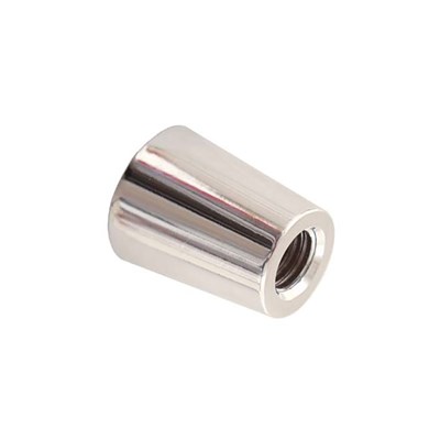Beer Faucet Tap Handle Ferrule - Silver