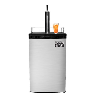 Kombucha Kegerator - 1 Faucet (Silver)