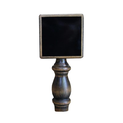 Black Dry Erase Tap Handle
