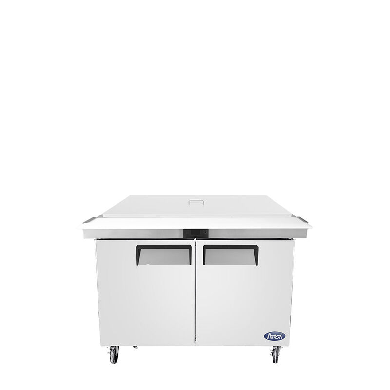 Atosa MSF8306GR-NTCV 48-Inch Mega Top Sandwich Prep Table with Night Covers