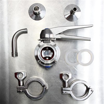Pro Valve Tri-Clamp Upgrade Kit for Cold Brew System