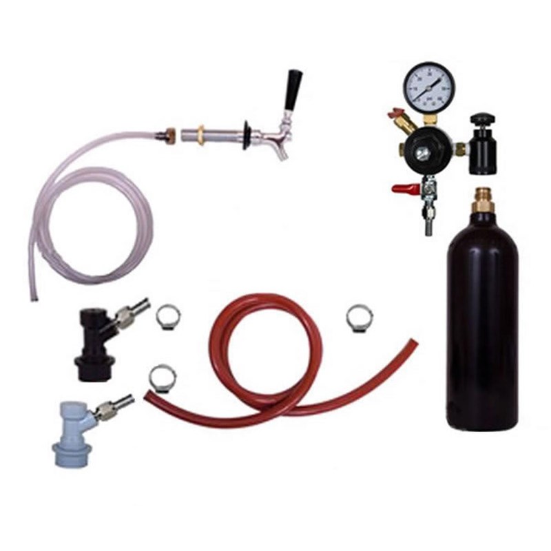 Refrigerator Keg Kit - 20oz - Single Tap - BALL LOCK