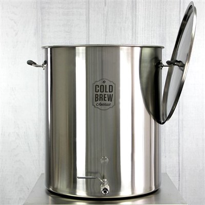Stainless Steel Cold Brew Coffee System with Filter (50 Gallon)