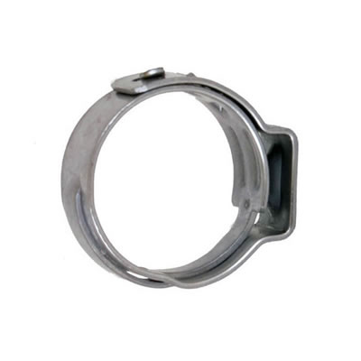 Oetiker Style Hose Clamps - Stepless Ear Clamps (Stainless Steel)