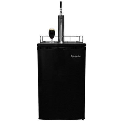 Nitro Coffee Kegerator - 1 Stout Faucet (Black)