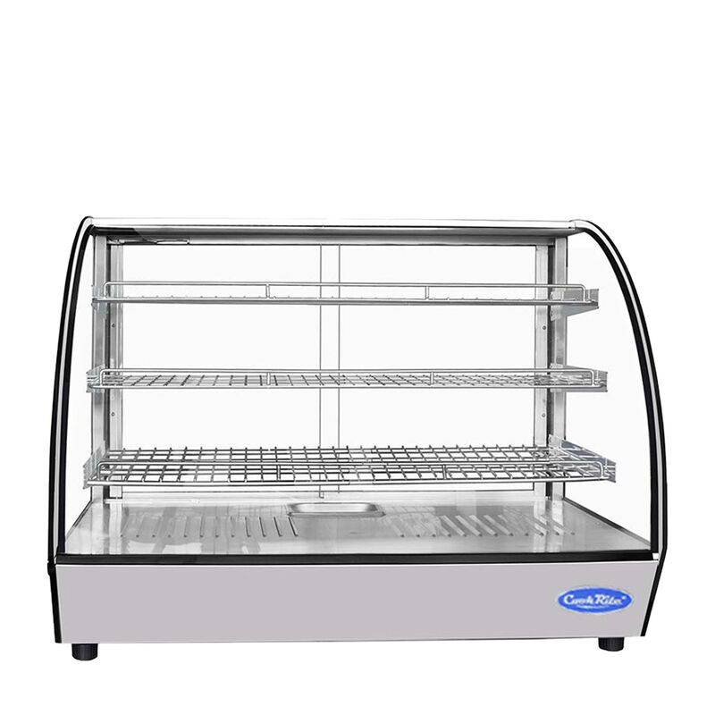 Atosa 35-inch Curved Glass Heated Display Case
