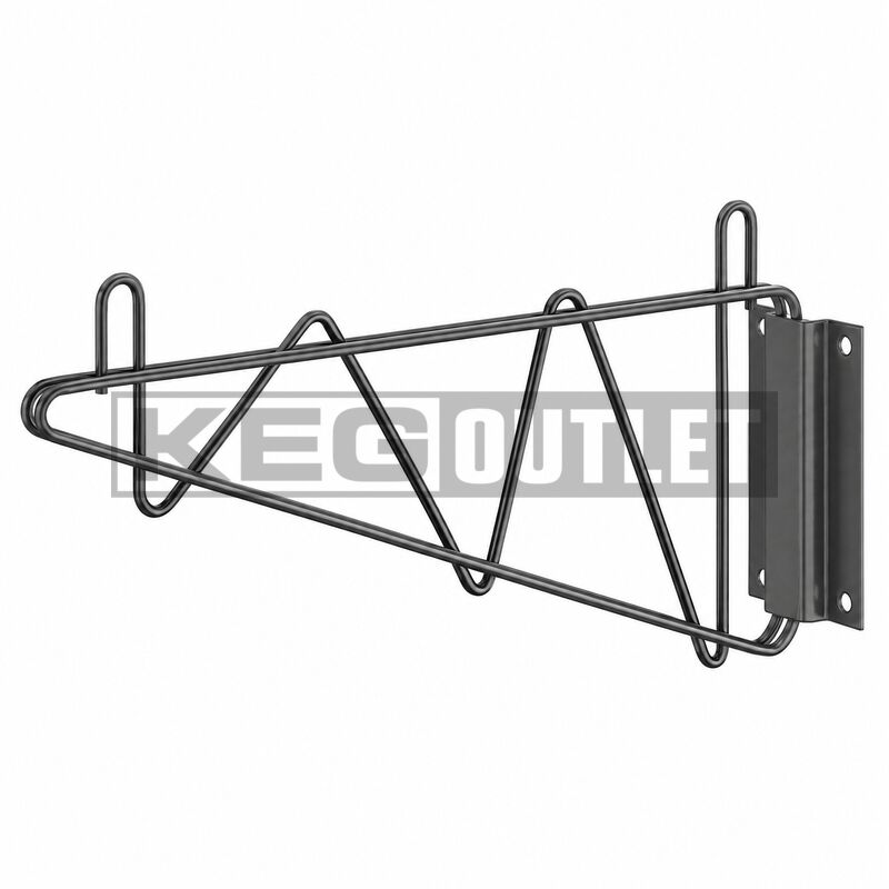 Atosa MWBE118 Single Wall Mount Bracket for 18 Inch Wire Shelf