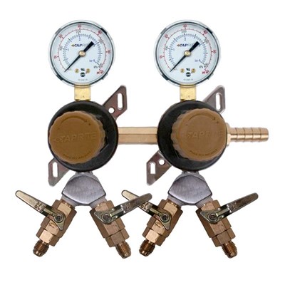 Taprite Secondary Regulator - 2 Body w/ WYE Splitters