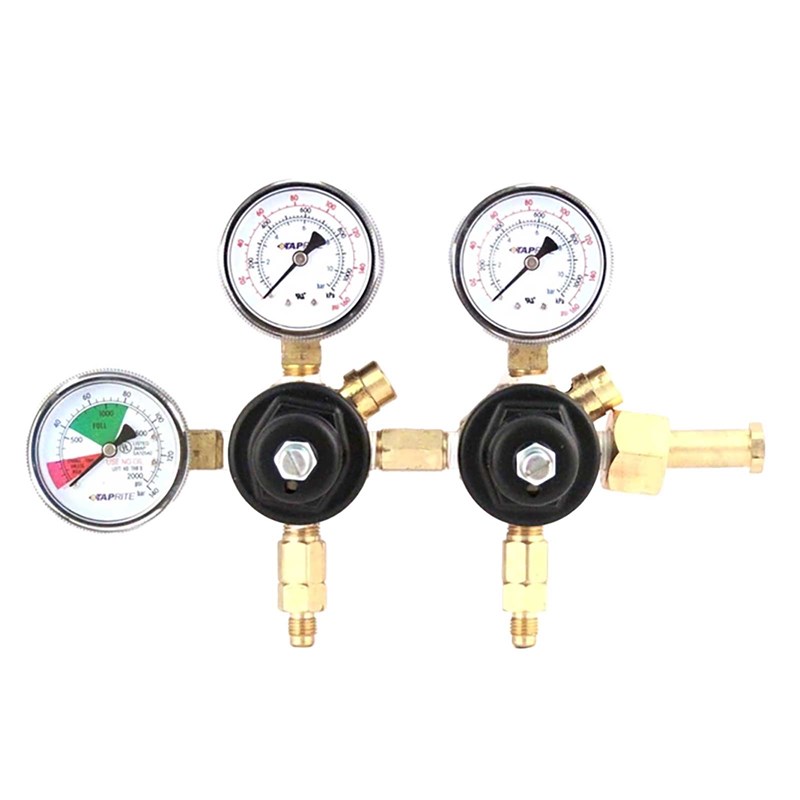 High Pressure Dual Body CO2 Soft Drink Regulator