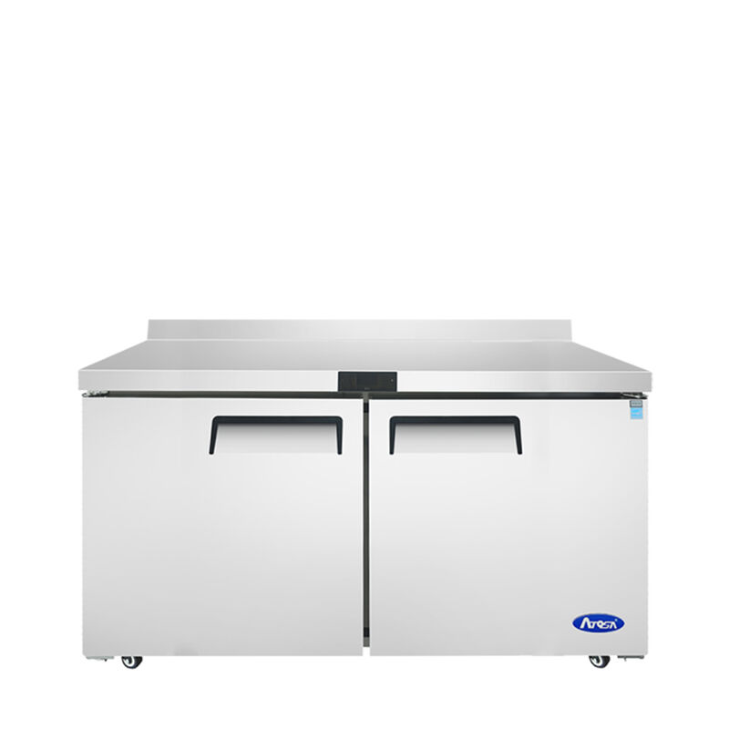 Atosa MGF8414GR 60-Inch Worktop Freezer with Backsplash