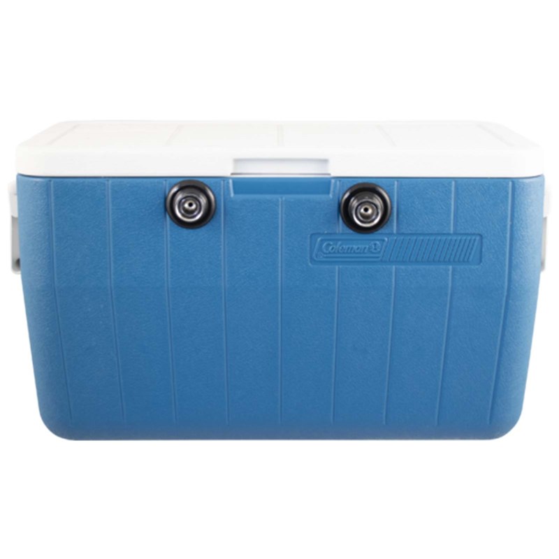 Dual Faucet Jockey Box with 50' Stainless Steel Coils