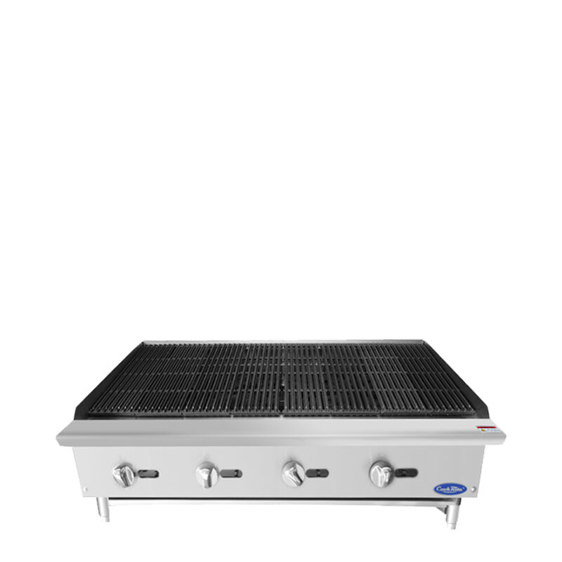 CookRite 48-in Countertop Radiant Broiler w/ 140,000 BTU