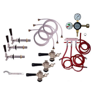 Taprite Kegerator Conversion Kit - 3 Taps