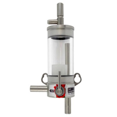 SS Draft Beer Foam Preventer (FOB) - 3/8" Barbs OR Push-In Fitting