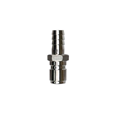 Stainless Steel Male Quick Disconnect to 1/2" (12mm) Barb