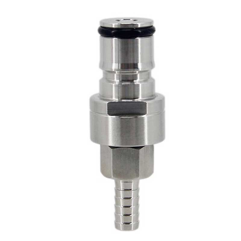 Gas Ball Post (for Ball Lock Disconnects) with 1/4" Barb