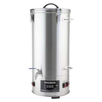 DigiBoil Electric Kettle w/ Digital Display and Dual Heating Elements (35L/9.25G/220V)