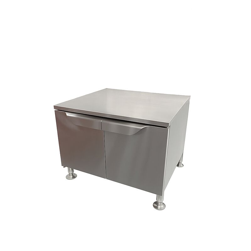 Atosa Enclosed Stand with Pan Racking for Combi Ovens