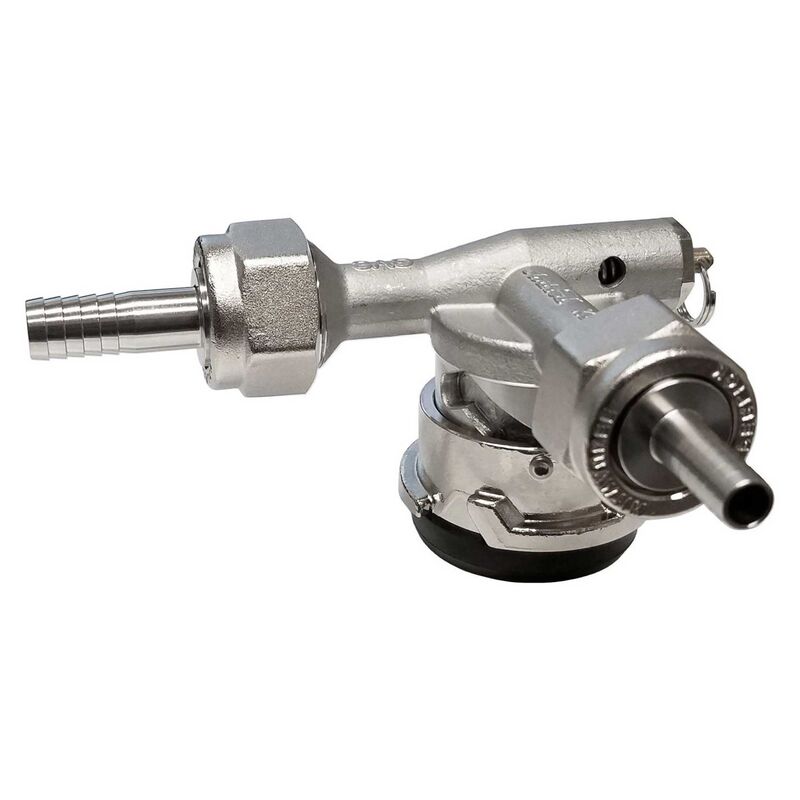 Perlick Lo-Boy Sanke D Keg Coupler - 304 Stainless Steel