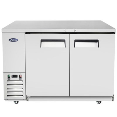 Atosa 48-in Stainless Steel Shallow Depth (24-1/2-in) Back Bar Cooler
