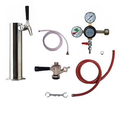 1 Faucet Kombucha Kegerator Conversion Kit (Commercial)
