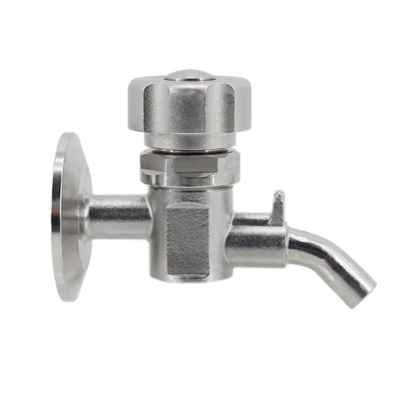 1.5" Tri-Clamp Sanitary Sample Valve - 304SS