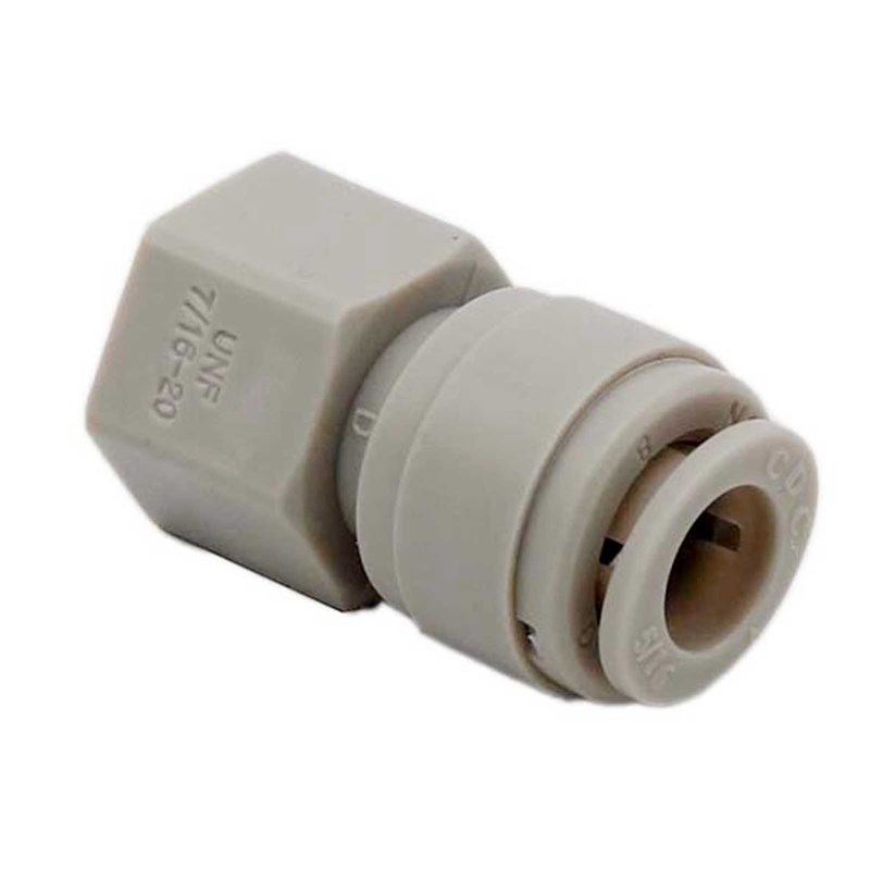 Push-In Fitting - 8 mm (5/16 in.) x 1/4 in. Flare