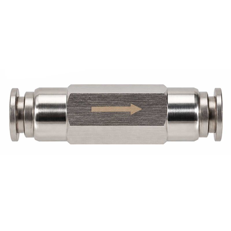 Stainless Steel Check Valve Push-In Fitting - 8 mm (5/16 in.)