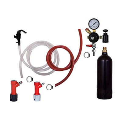 Basic Homebrew Keg Kit - 20oz CO2 - Pin Lock