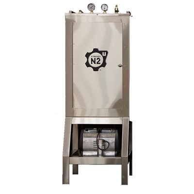 N2U Nitrogen Generator (High Volume / 32 CFH) w/ Storage Tank