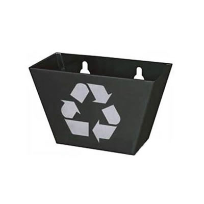 Recycle Sign Bottle Cap Catcher - Black